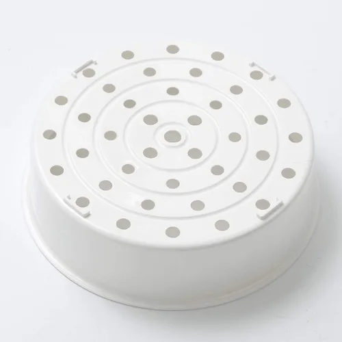 Miniatura 6 de YiZYiF Cesta de vapor de plástico para cocinar arrocera y calentador de utensilios de cocina, color marfil, 3L