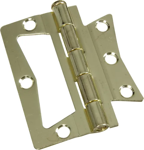Miniatura 2 de National Hardware N244-780 V535 Bisagras montadas en superficie en latón, paquete de 2