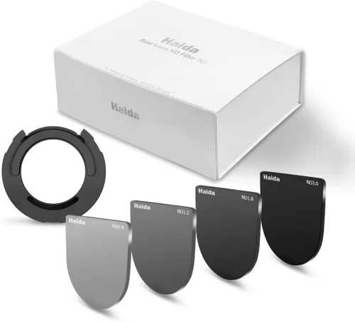Miniatura 13 de Haida Lente trasera Filtro ND Multicoated Vidrio Óptico Resistente al Agua y al Aceite Nano Recubrimiento (Lente Trasera 3 Kit de Filtro ND)