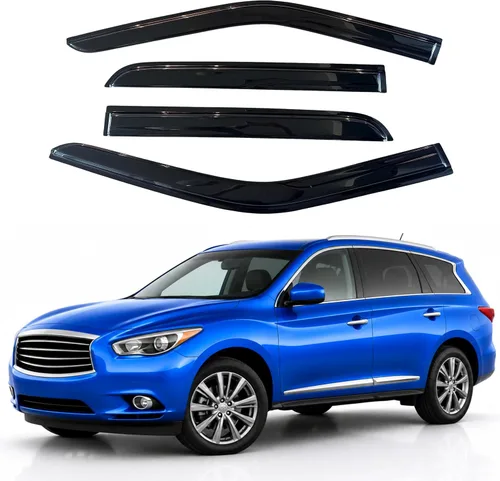 Miniatura 289 de Visor para ventana IG para Hyundai Venue 2020-2023, protector contra la lluvia, adhesivo extra duradero, deflector de viento para lado