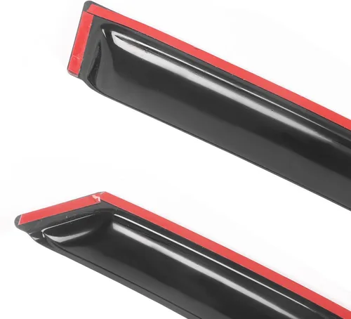 Miniatura 8 de Viseras laterales ahumadas para vidrios de auto Honda Estilo delgado ahumado/teñido