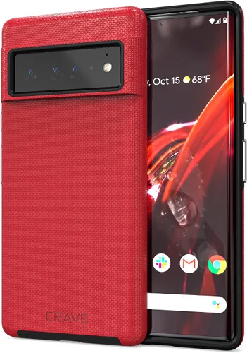 Miniatura 36 de Crave Dual Guard para Google Pixel 6 Pro, funda de doble capa de protección contra golpes para Google Pixel 6 Pro - Aguamarina