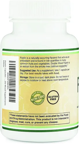 Miniatura 4 de Suplemento de fisetina - 100 mg de flavnonoles bioactivos, 60