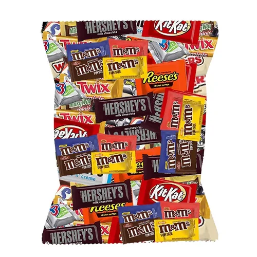 BEEQ Caja (5 libras) Mezcla de chocolate a granel surtida, chocolate a granel, dulces envueltos individualmente, mezcla de fiesta, surtido de dulces