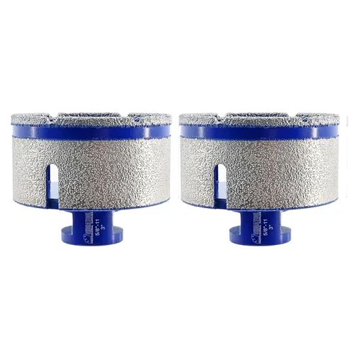 Miniatura 16 de SHDIATOOL Brocas de diamante de 1 pulgada, broca de fresado para biselar, porcelana, azulejos, mármol, cerámica, granito de 0.984 in