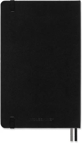 Miniatura 3 de Moleskine Cuaderno clásico expandido, tapa dura, grande (5 x 8.25 pulgadas), punteado, negro, 400 páginas