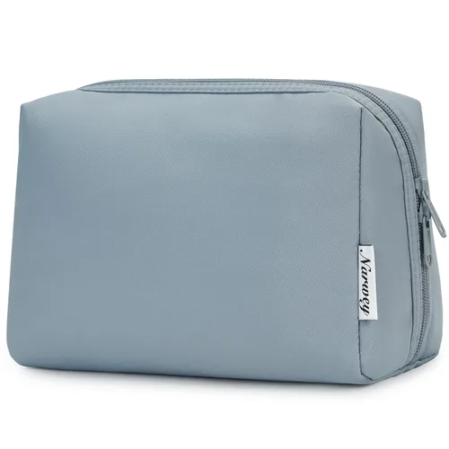 Miniatura 43 de Narwey Pequeña bolsa de maquillaje para bolso, mini bolsa de cosméticos, bolsa de maquillaje de viaje con cremallera, bonitas bolsas de maquillaje