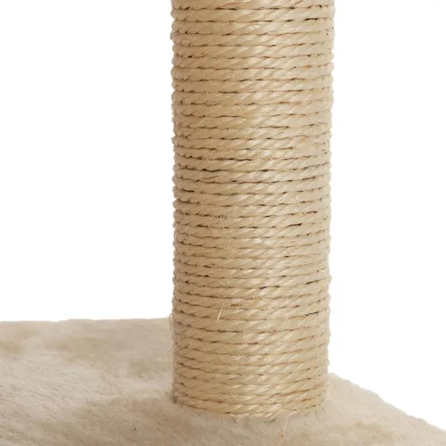 Miniatura 7 de Muebles montados en la pared de árbol para gatos, estantes de escalada para jugar con gatitos y relajarse, incluye tabla de rascar, puente de Beige