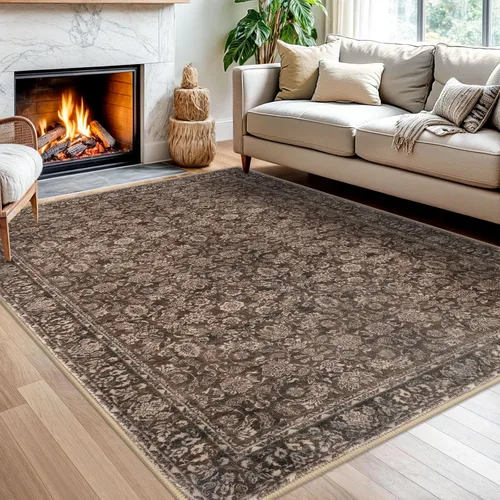 Miniatura 32 de SIILOOM Alfombra antideslizante de pasillo moderna de 2 x 5, súper suave, para pasillos, decoración para cocina, alfombras para pasillos sin 2-Verde