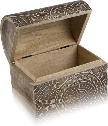 Miniatura 4 de Grandes ideas de regalo de cumpleaños, caja de joyería decorativa hecha a mano, caja del tesoro, organizador de joyas, caja de recuerdos, caja