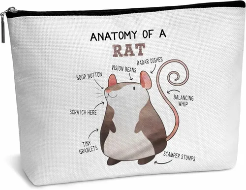 Miniatura 8 de Bolsa de maquillaje, regalos de graduación de cumpleaños para amantes de los animales, amigos, mamá, mujer, niña, hija, bolsa de viaje, BEAGLE