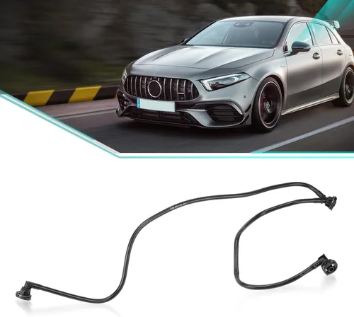 Tubo de manguera de desbordamiento superior del radiador compatible con Mercedes Benz AMG CLA250 GLA250 | GLA45 2014-2020 (reemplaza a 2465010325)