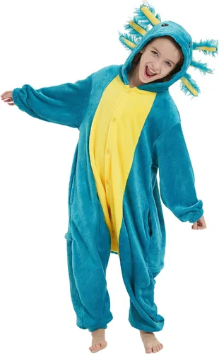 Miniatura 2 de DELEY Unisex One Piece Animal Kids Onesie, Animal Pajamas Halloween Cosplay Costume for Women and Mens Parent-Child Sleepwear