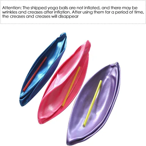 Miniatura 7 de Paquete de 3 pelotas de ejercicio pequeñas, minipelotas de pilates de 5.9 pulgadas, anti estallidos y antideslizantes, mini pelota de yoga