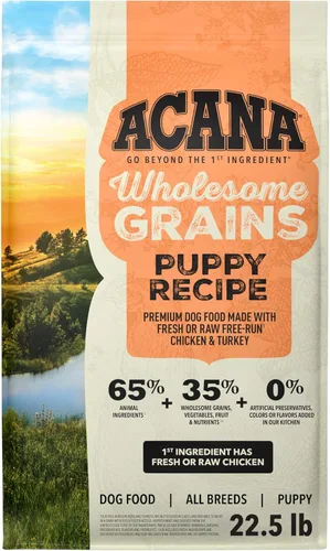 Miniatura 17 de ACANA - Comida seca para perros sin granos, receta para cachorros, bolsa de 4.5 libras