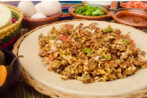 Miniatura 5 de Machacado Carne Seca De Res Machaca de Carne Rallada Jerky 2 oz
