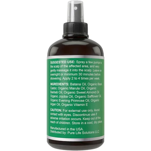 Miniatura 6 de Aceite de batana para el crecimiento del cabello, batana cruda de Honduras. Acondicionador vegano sin enjuague para mujeres, hombres. Fortalece e
