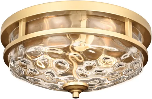 Miniatura 9 de Edwarmlux Lámparas de techo empotradas, lámpara de techo de granja de 2 luces cerca del techo, lámpara de techo industrial para cocina, pasillo