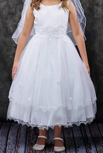 Miniatura 4 de BNY Corner Elegante vestido de novia de primera comunión vestido de niña de las flores