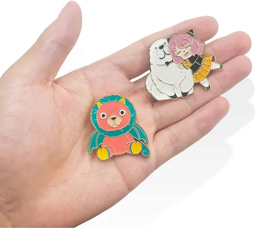 Miniatura 5 de Anime Anya Forger Pines - Broche de esmalte de cosplay de Loid S Family - Etiqueta para mochila, disfraz, regalo para mujeres, hombres y fans