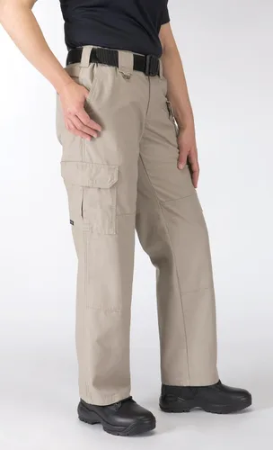 Miniatura 3 de 5.11 Tactical - Pantalones militares de trabajo para mujer, lona de algodón, cintura autoajustable, estilo 64358