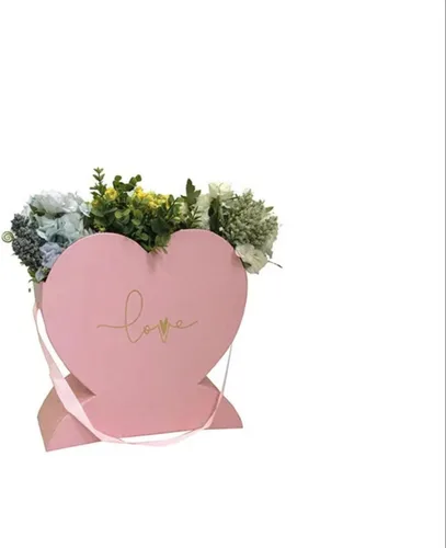 Miniatura 2 de Caja Abierta con Forma de Corazón (Negro)