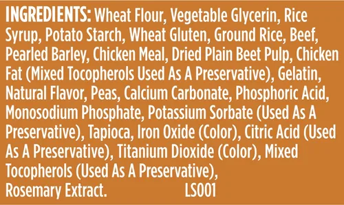 Miniatura 10 de Nutrish Soup Bones Masticables Premium para Perros con Carne de Res Real y Cebada, Relleno de Media Navideña para Perros, 6 Masticables (Rachael Ray)