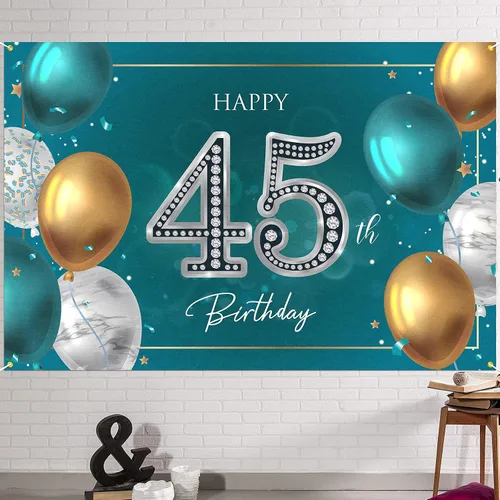 Miniatura 17 de HAMIGAR Fondo de pancarta de feliz cumpleaños número 10 de 6 x 4 pies, decoraciones de cumpleaños de 10 años, suministros de fiesta para niñas
