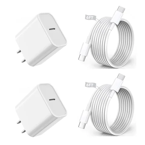 Miniatura 12 de Cargador rápido para iPhone, cargador extra largo para iPhone, carga rápida, 10 pies, paquete de 2 cargadores de teléfono i de 10 pies, adaptador