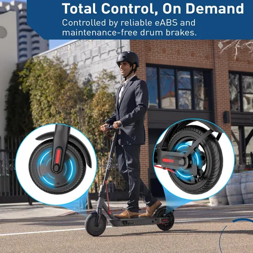 Miniatura 10 de Hiboy S2 Nova Electric Scooter for Adults, 430W Peak Power, Up to 20 Miles Long-Range & 19 MPH, High-Strength Aluminum Body, Portable Folding E