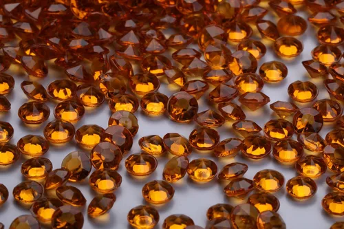 Miniatura 21 de 5000 unidades por paquete de cristales de confeti dispersos para mesa de boda, diamantes acrílicos de 0.236 pulgadas (0.236 in), diamantes