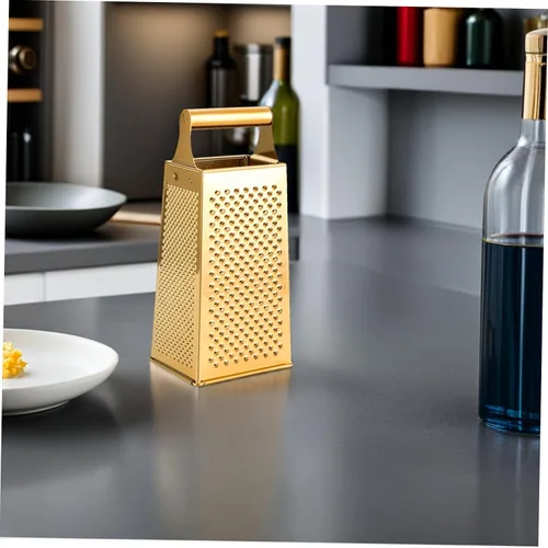 Miniatura 8 de Rallador de acero inoxidable resistente para queso y verduras, versátil rebanador de cuatro caras para papas, jengibre y más herramienta de cocina