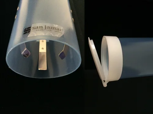Miniatura 3 de MC Distributors - Paquete de taza y dispensador de cono Genpak compostable de 4.5 onzas, paquete de 4 vasos de agua con cono de papel y tubo