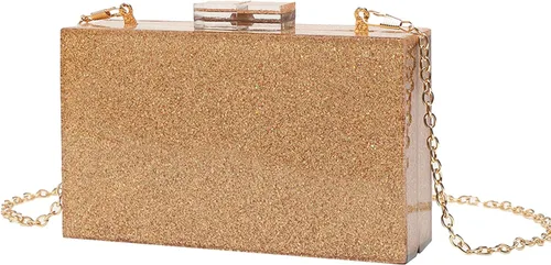 Miniatura 2 de LETODE Bolsos de mano de acrílico, bolso de plexiglás para mujer