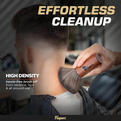 Miniatura 5 de Fagaci Juego de cortapelos profesional para hombres y plumero de cuello, cortapelos de peluquería para corte de cabello, juego de cortadoras de pelo