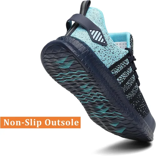 Miniatura 4 de Zapatos de punta de acero para hombres y mujeres, cómodos, ligeros, zapatos de seguridad para el trabajo, a prueba de pinchazos, antideslizantes