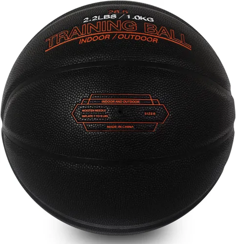 Miniatura 8 de 3LBS/2.2LBS 29.5"/28.5" Weighted Heavy Basketball Training Equipment for in& Outdoor Improving Handling Dribbling, Passing&Rebounding Skills
