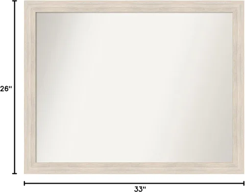 Miniatura 863 de Amanti Art Espejo personalizado, espejo estrecho de baño de oro blanco, espejo de pared o espejo de tocador de baño sobre el fregadero