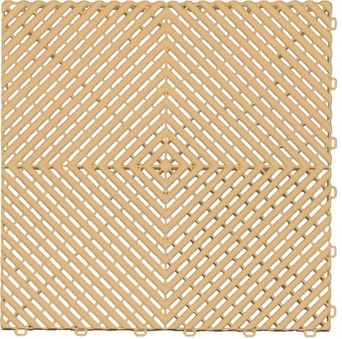 Miniatura 30 de Swisstrax Ribtrax PRO Azulejos Entrelazados para Piso de Garaje, 15.75 x 15.75 Pulgadas, Negro Azabache, Juego de 24 Piezas