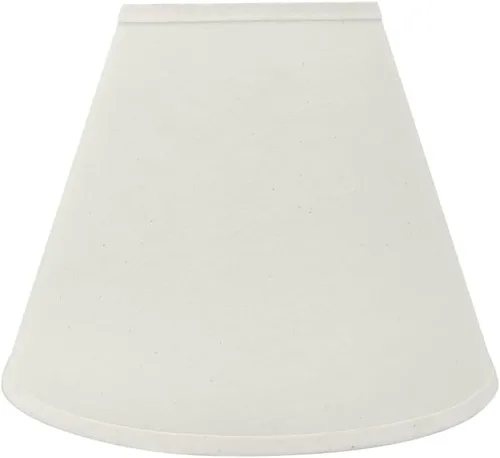Miniatura 15 de Aspen Creative 32287A, Pantalla de Lámpara Transitional Hardback con Forma de Imperio y Construcción Spider en Beige, 14" de ancho (7" x 14" x 11")