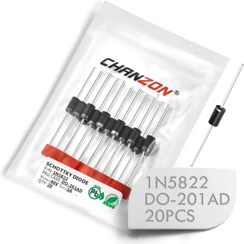 Miniatura 4 de Chanzon FR607 Diodo Rectificador de Recuperación Rápida 6A 1000V 150-500ns R-6 Axial 6 Amp 1000 Voltios Diodos Electrónicos