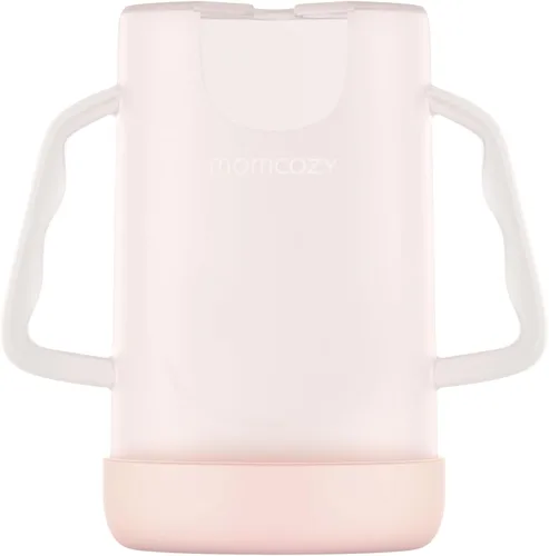 Miniatura 9 de Momcozy Soporte para bolsa de bebé sin apretar, soporte para caja de alimentos y jugos para bebés, sin desorden, fácil agarre para autoalimentación