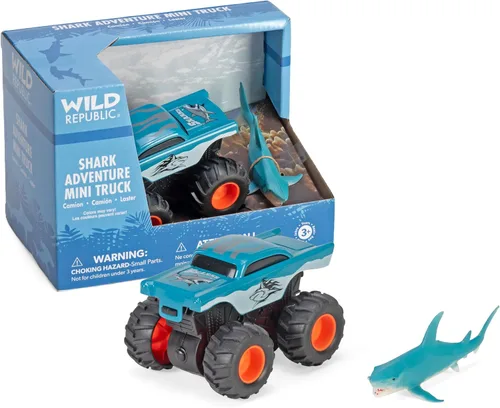 Miniatura 3 de Wild Republic Anaconda & Truck Adventure Playset, regalos para niños, juguete imaginativo, juego de 2 piezas, reptil, 4 pulgadas