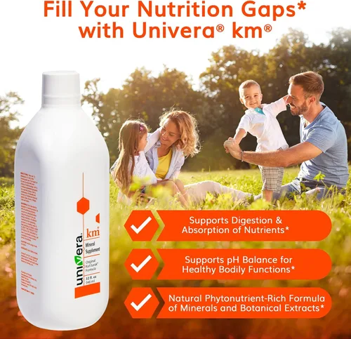 Miniatura 4 de Univera Suplemento mineral KM Fórmula original de Karl Jurak Rico en potasio y vitaminas Estabiliza el equilibrio del pH Apoya la digestión
