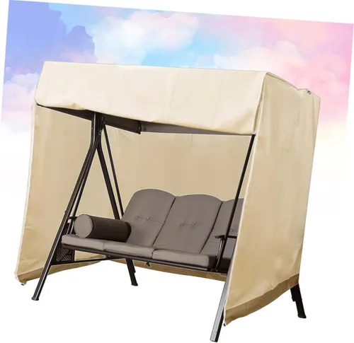 Miniatura 4 de Cubierta impermeable para silla de patio, cubierta protectora para columpio al aire libre, fácil de limpiar, columpio de jardín c