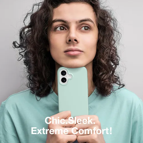 Miniatura 331 de GONEZ Funda de silicona para iPhone 15 Pro Max, compatible con Magsafe, protector de cámara + protector de pantalla, forro de microfibra suave