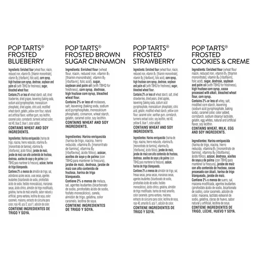 Miniatura 3 de Pop-Tarts - Tostadas, alimentos para el desayuno, bocadillos para niños, paquete variado (60 Pop-Tarts)