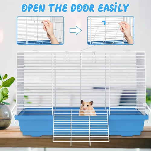Miniatura 3 de Jaula para hámsters para hámsters, jerbos, ratones, ratas, conejillos de indias pequeños y otros animales pequeños.
