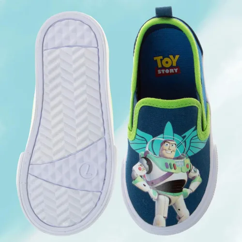 Miniatura 5 de Josmo Mickey Mouse Toy Story Paw Patrol Zapatos Buzz Lightyear Chase Marshall - Tenis de lona para niños pequeños (niños pequeños) (talla 5-12)