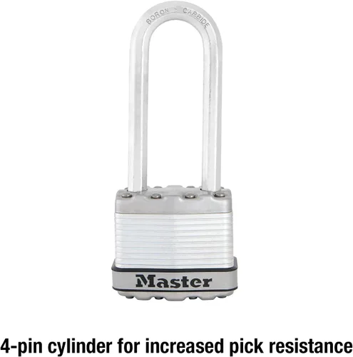 Miniatura 4 de Master Lock M1XDLJ Magnum - Candado resistente con llave, 1 paquete
